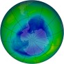Antarctic Ozone 1993-08-30